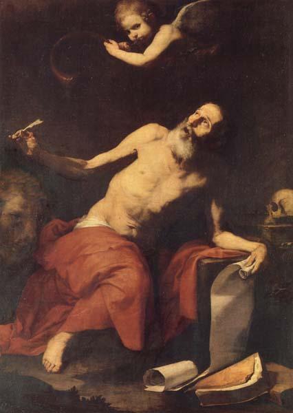 Jusepe de Ribera St.Jerome Hears the Trumpet France oil painting art